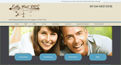 Desktop Screenshot of kellywestdds.com